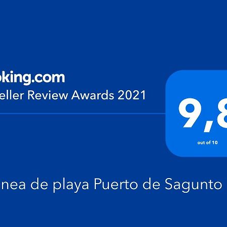 1ªLinea de playa Puerto de Sagunto Apartment Bagian luar foto